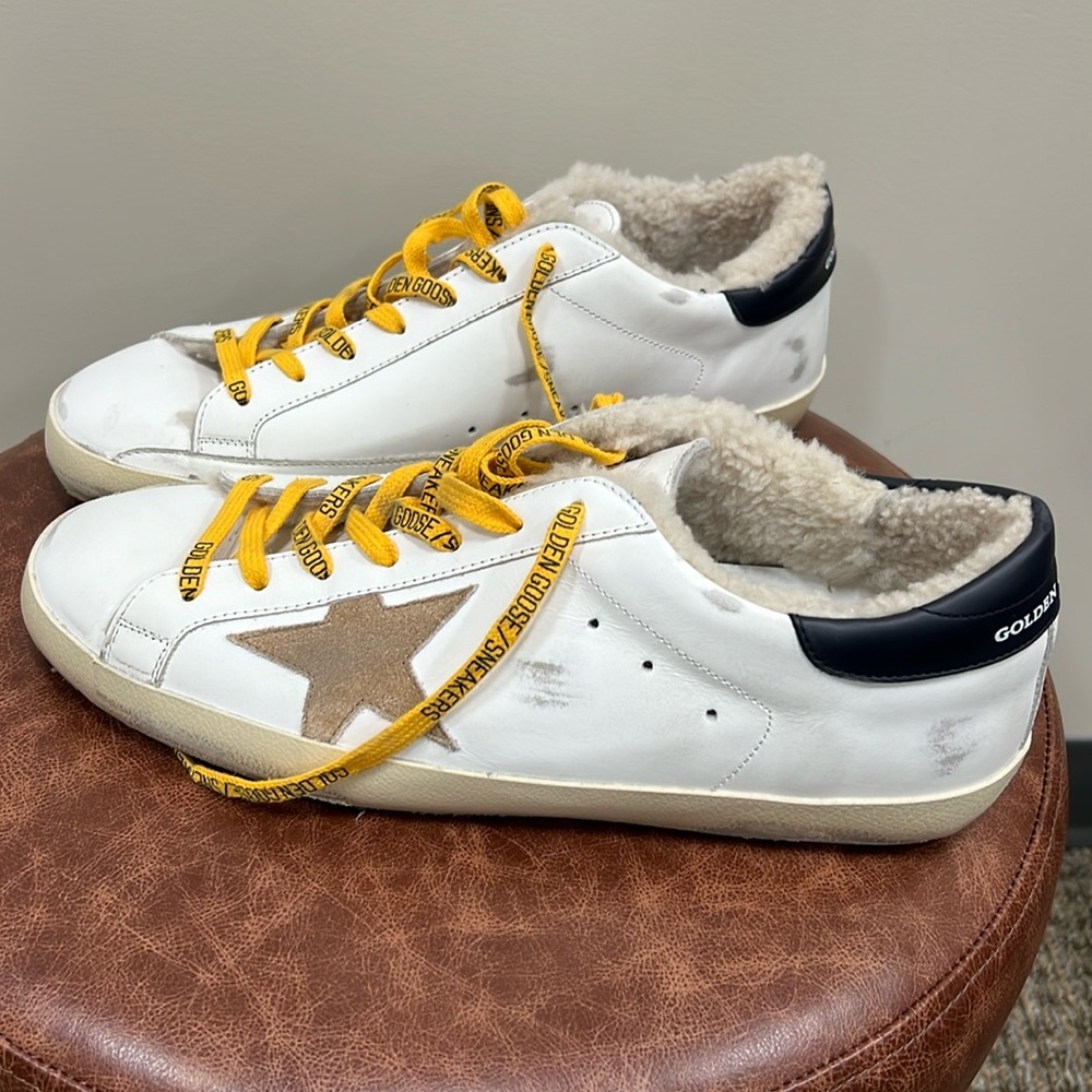 Golden Goose Sherpa Lined All Star